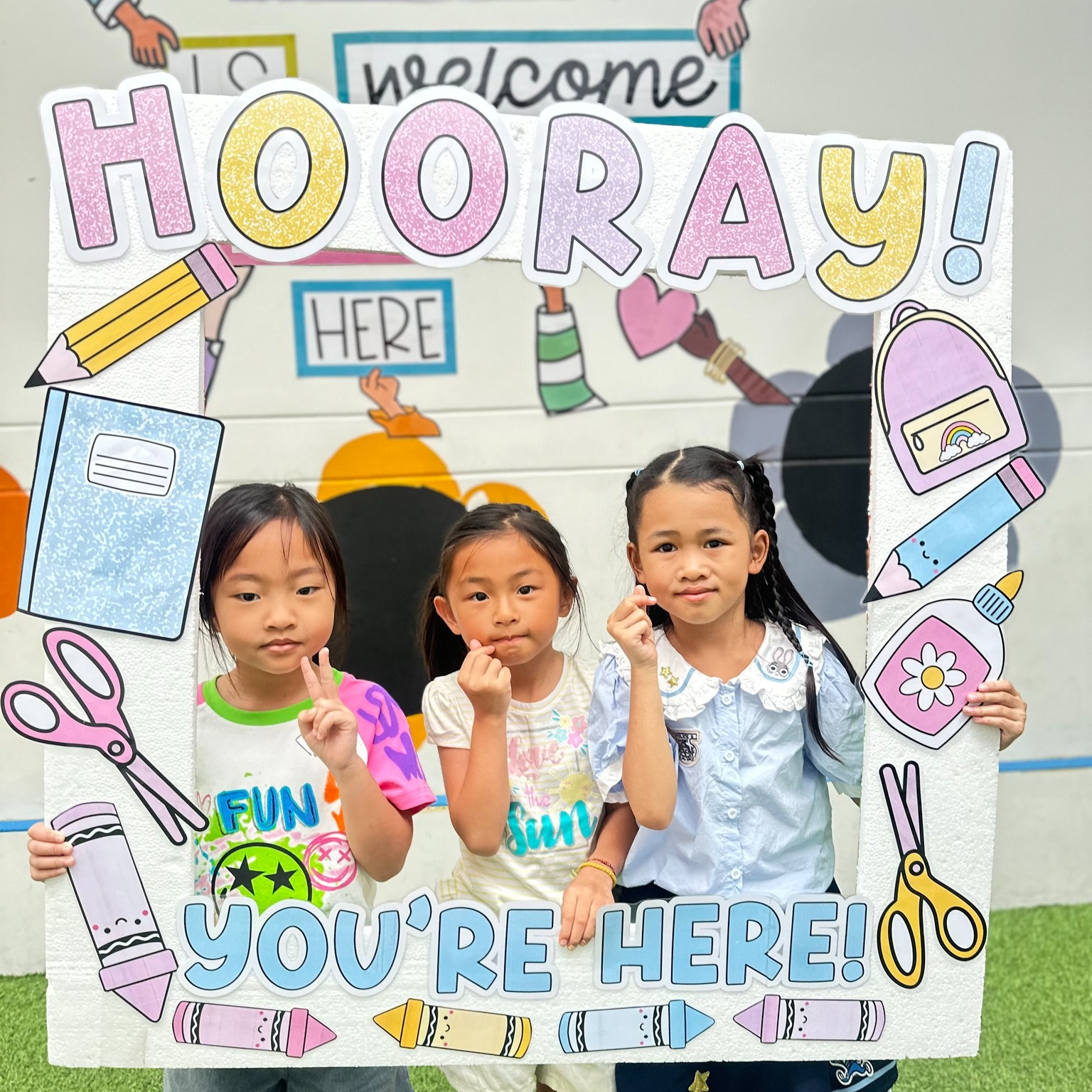 Eco International School students